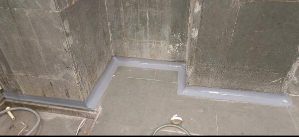 2 inch x 2inch ( 50mmx50mm) Epoxy Coving done at a