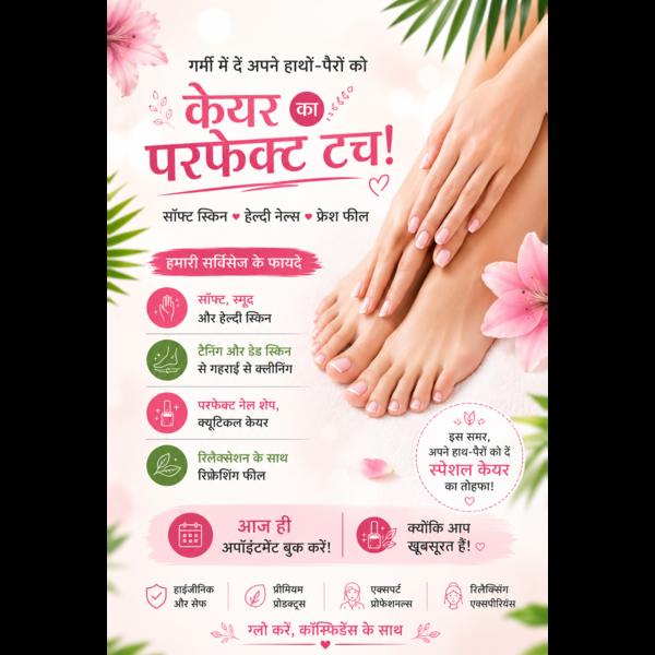 Manicure & Pedicure in Nagpur | Soft & F