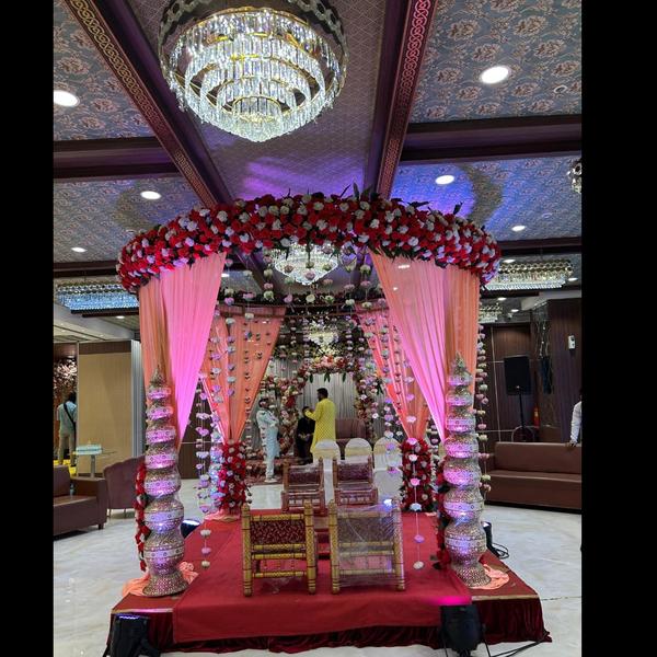 traditional and modern wedding
