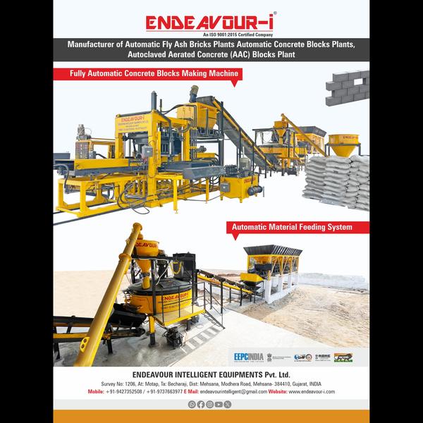 Most Reliable & High Capacity Bricks & Blocks Maki