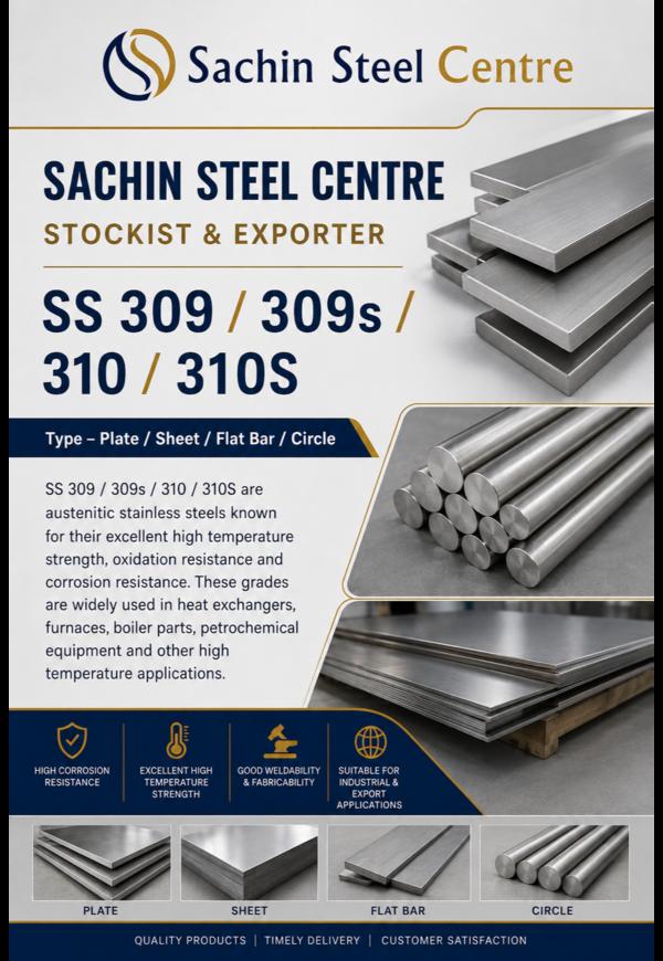 SS 310 Sheet Supplier in