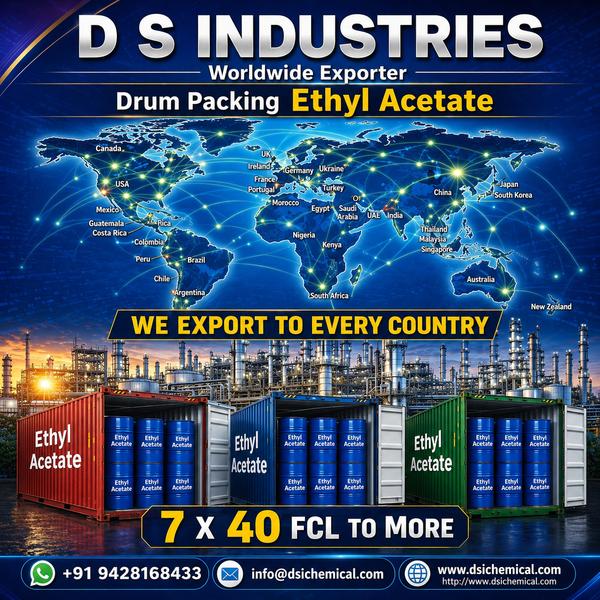Ethyl Acetate We Leading D S INDUSTRIES Best Quali