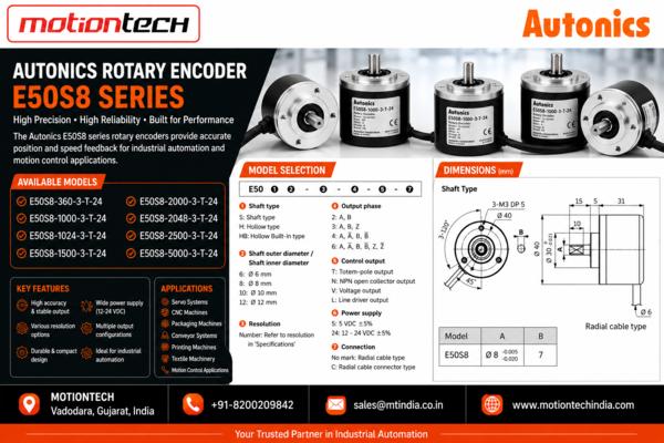 The Autonics E50S8 Series