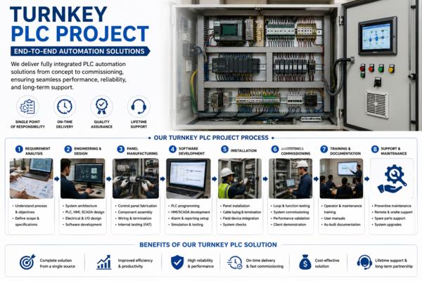 Turnkey PLC Project solutions are becoming a major