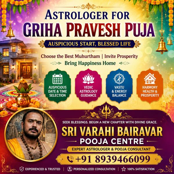 Astrologer for Griha Pravesh P