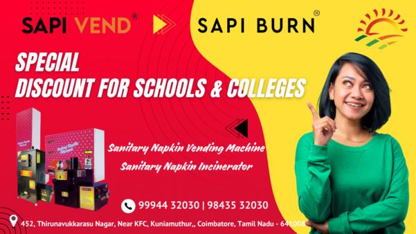 Special discounts available for schools, colleges
