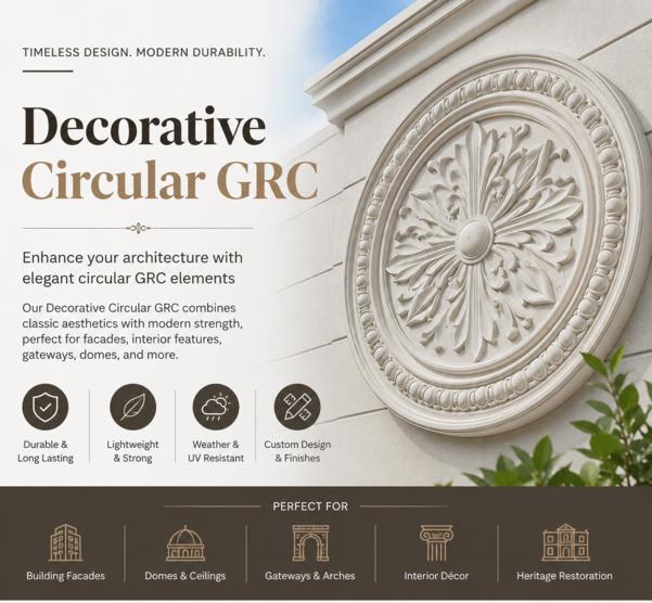 Understanding Decorative Circular GRCDecorative 