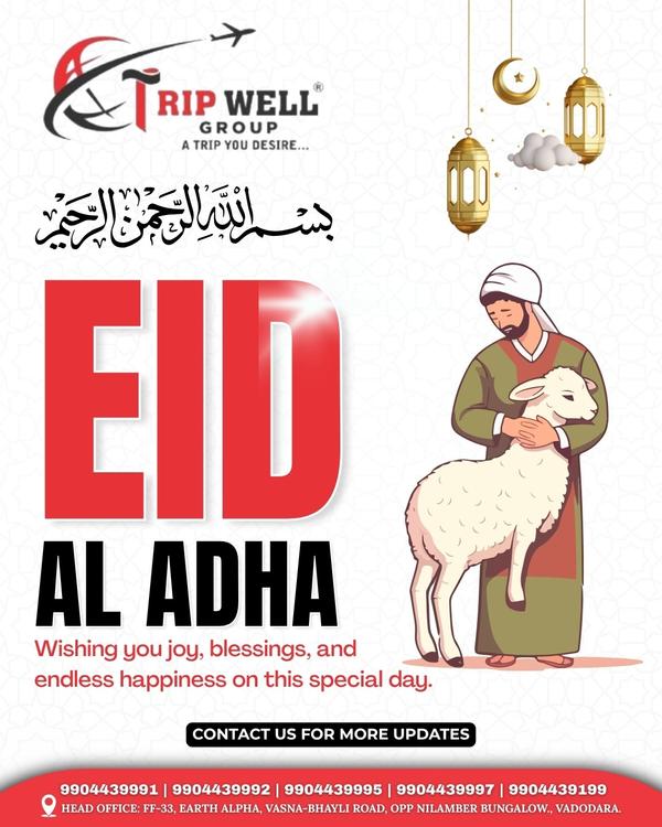🌙✨ Eid Al Adha Mubarak from T