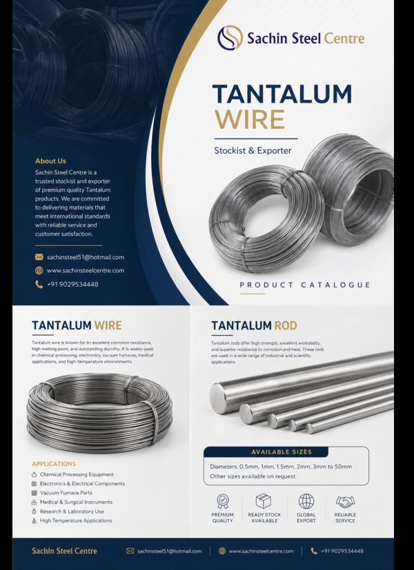 Stockist of Tantalum Wire