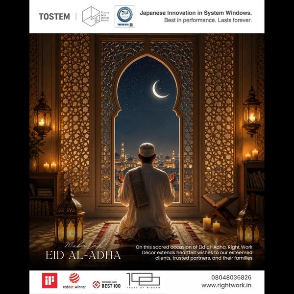 On this sacred occasion of Eid al-Adha, Right Work