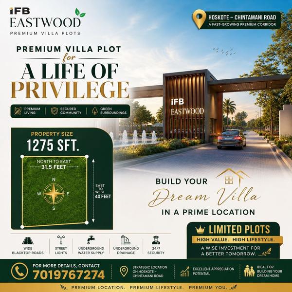 premium villa plots bengaluru