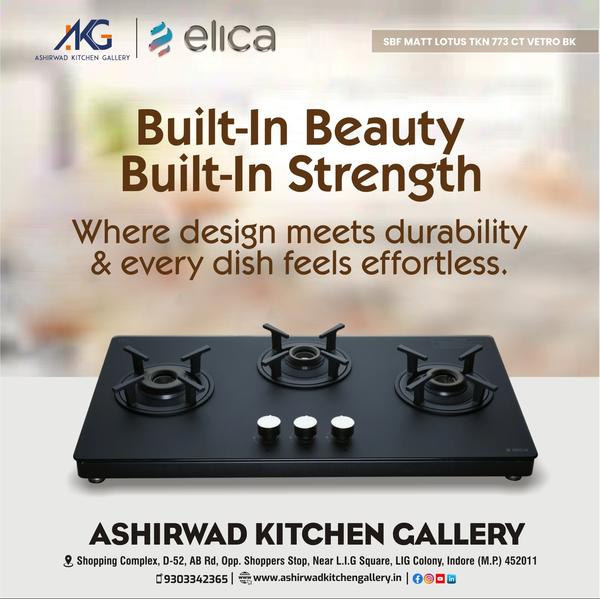 Elica Burner Gas Stove Shop in Indore Looking for
