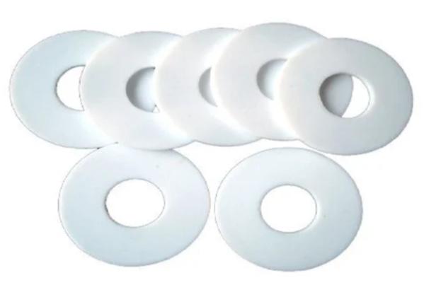 Round Plastic Washer is a circular flat component 