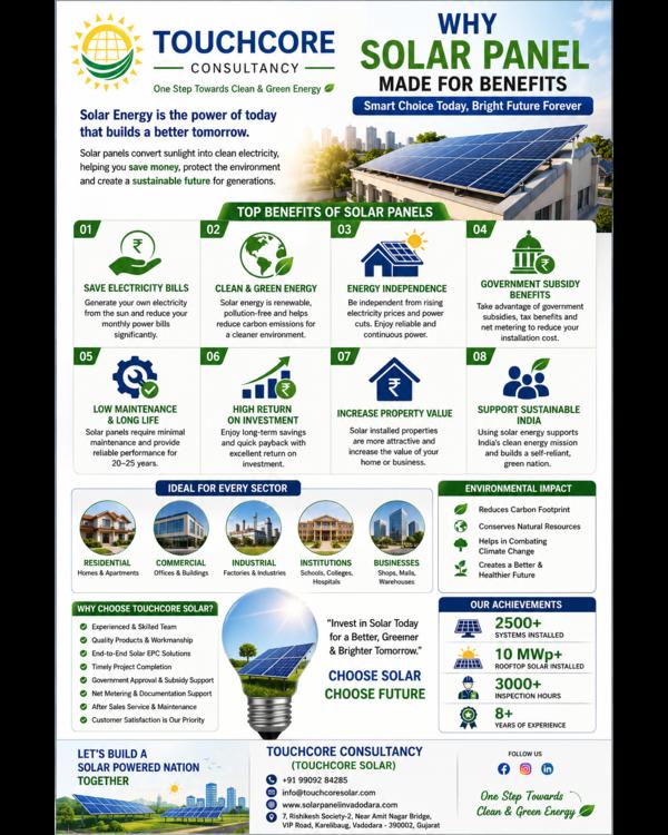 Why Solar Panels Should Be Use