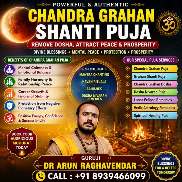 Astrologer for Chandra Grahan 