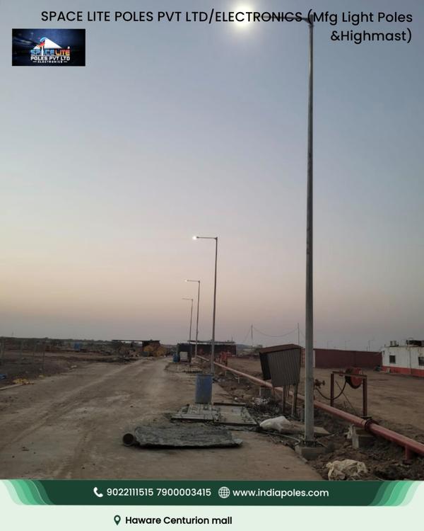 New octaganal poles all range mfg Space lite poles