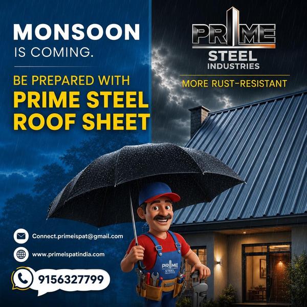 We Prime Steel is the leading Supplier for Roofing