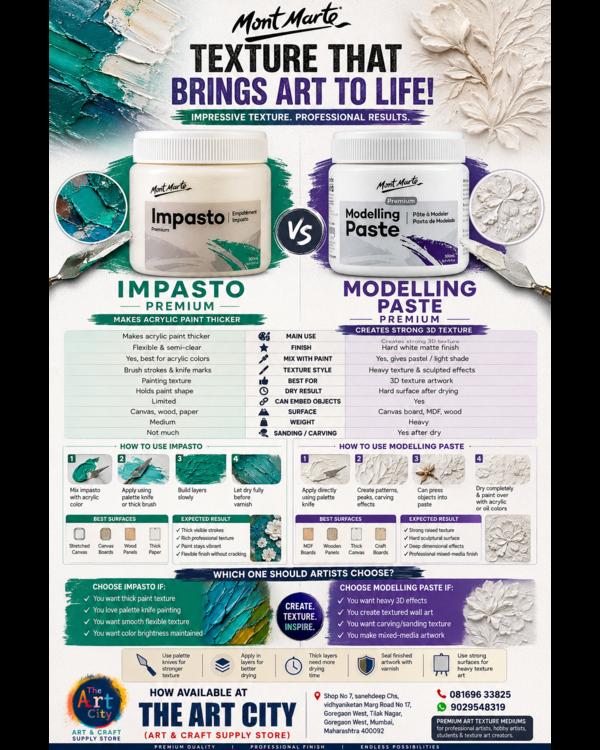 Mont Marte Impasto Best for artists who want thick