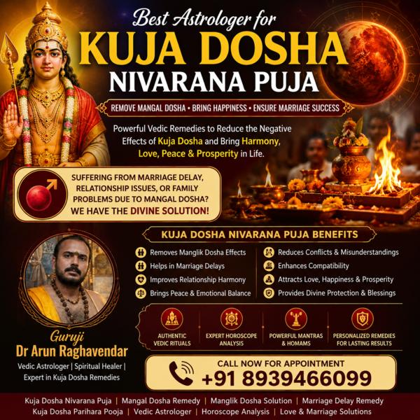 Kuja Dosha, often referred to 