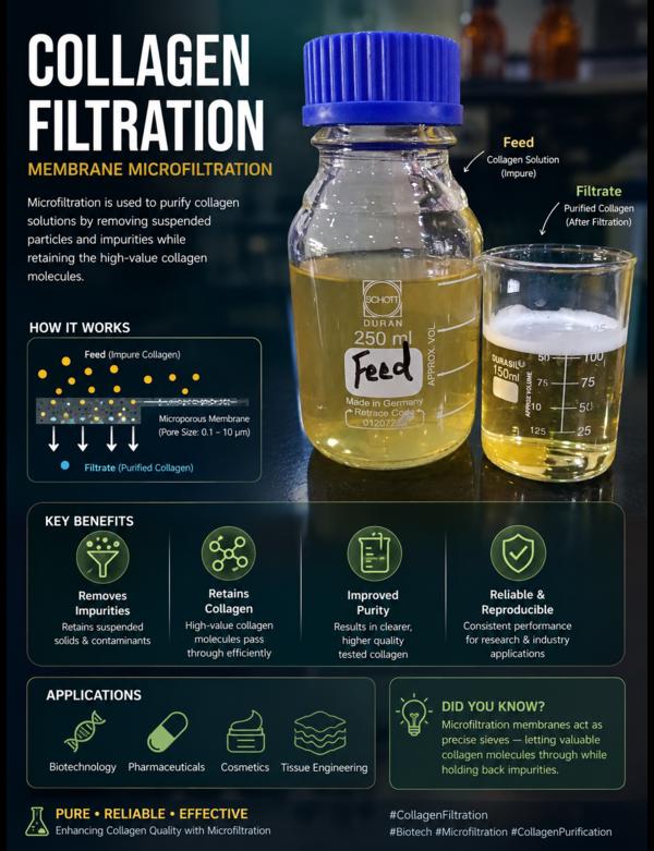 Microfiltration is a critical downstream processin