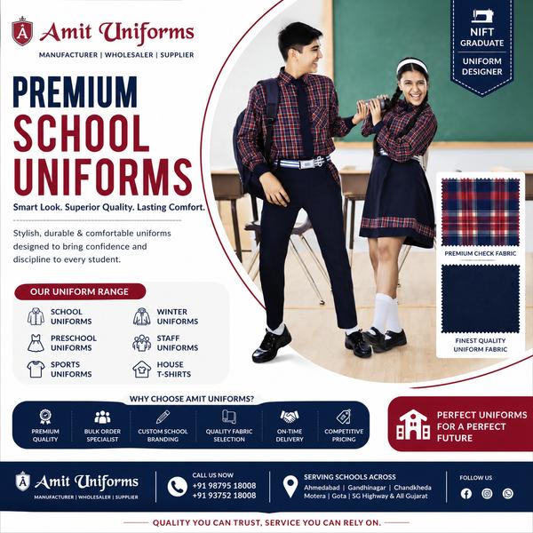 Amit Uniforms, we design and manufacture high-qual