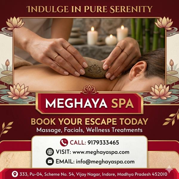 *Meghaya Spa – Indore’s Best Escape for 