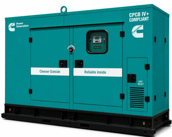 82.5 KVA Cummins CPCB IV+ Sile