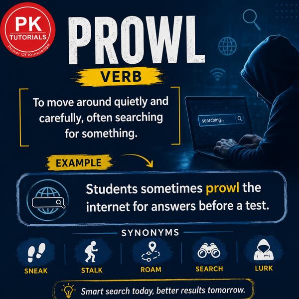 Vocabulary: Prowl