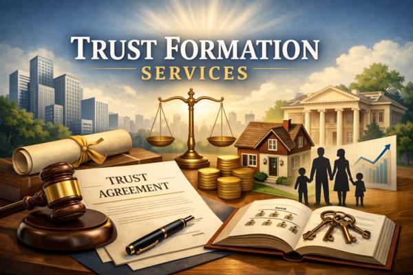 Setting up a trust involves mu