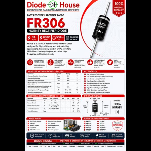 FR306 Fast Recovery Diode