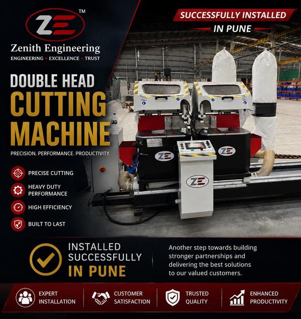 CNC Double Head Aluminium Cutt