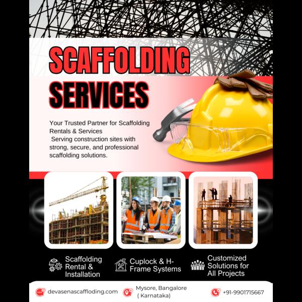 Scaffolding Service on Rent – Reliable Support for