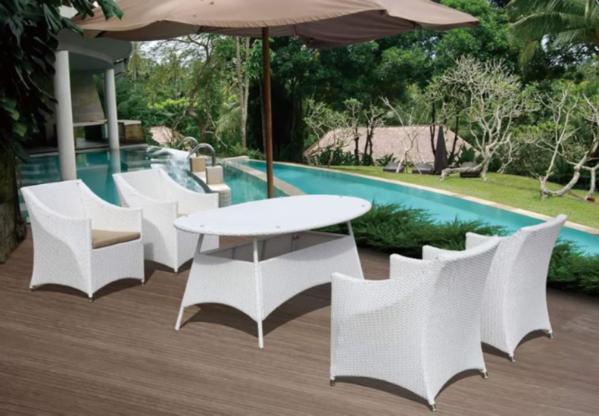 Turn your poolside into a retreat where comfort me