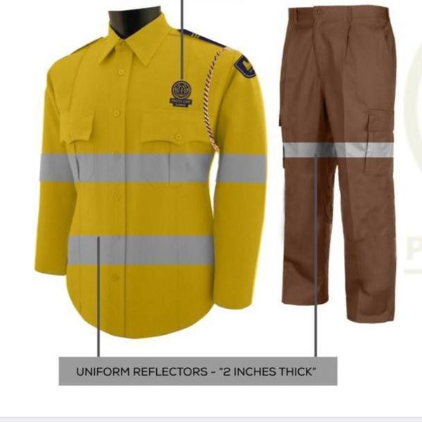 High visibility industrial safety uniforms special
