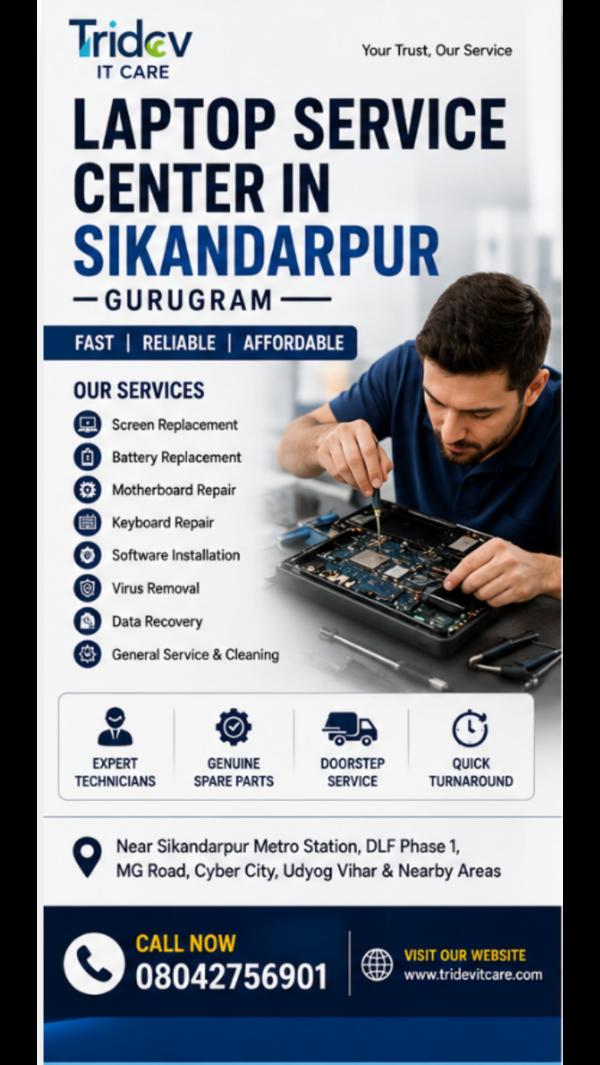 Laptop Repair & MacBook Service in Gurugram