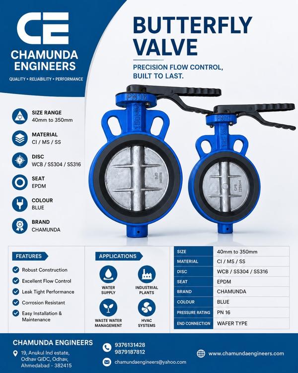 CI BUTTERFLY VALVE