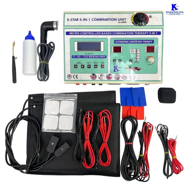 K-Star Combination Therapy 5 In 1 Unit – IFT + TEN