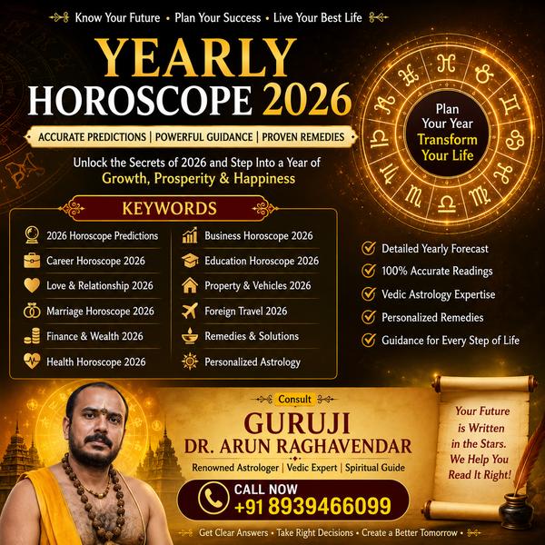 Yearly Horoscope 2026 | Guruji
