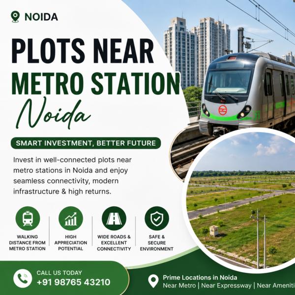 Plots Near Metro Station 
