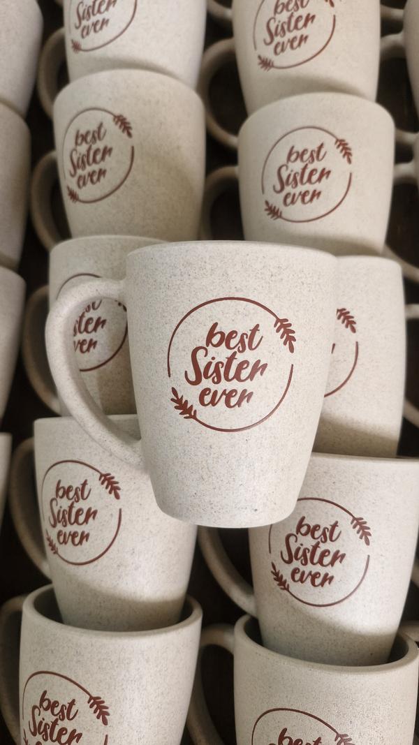 Printing on mugs best Sister e