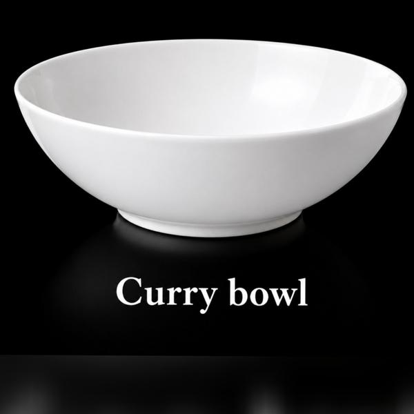 White Plain Curry Bowl – 