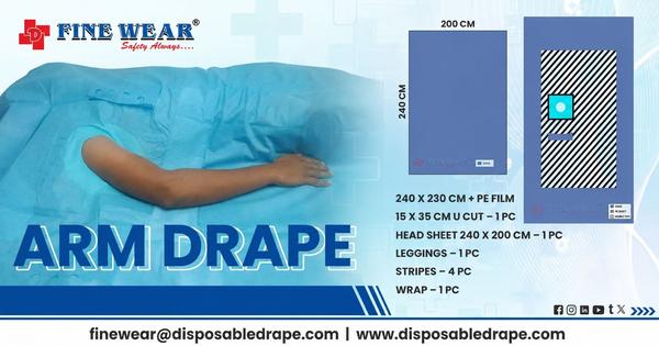 ARM DRAPE MANUFACTURER IN INDIA.✅ FINE WEAR (Dhwa