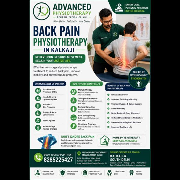 Back pain is one of the most c