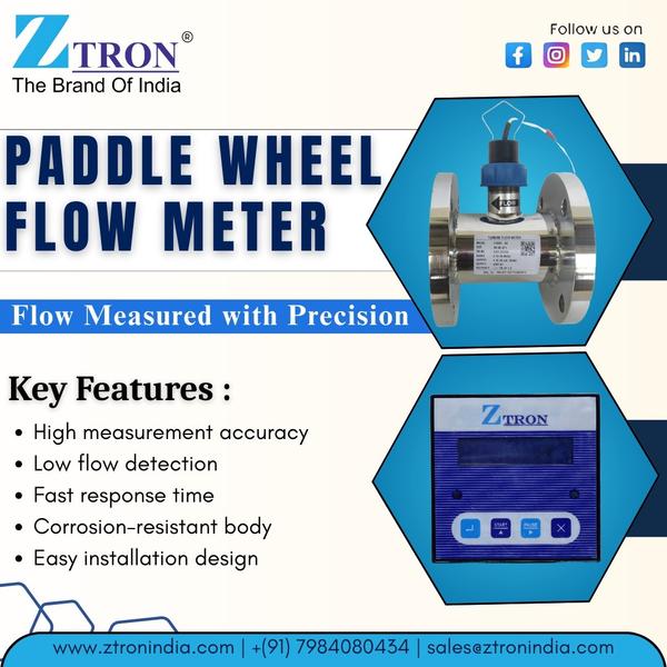Flow range: approximately 0.5 to 10 m/s (model dep
