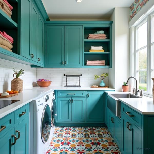 A utility space, often called a utility room, is