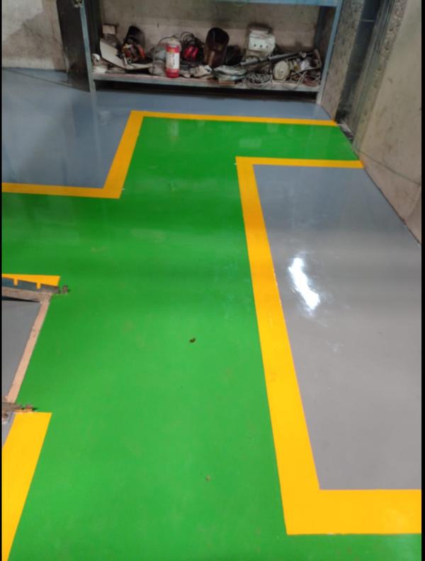 Industrial epoxy flooring is a heavy-duty, seamles