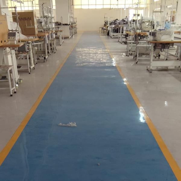 Epoxy treatment flooring 
