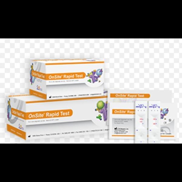 A typhoid antigen test identif