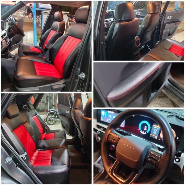 Hyundai Venue premium artificial leather seat cove