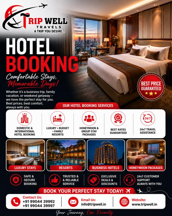 🏨✨ Book Your Perfect Stay wit